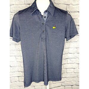 Magnolia Lane Master's Golf Polo shirt Ladies Size MED Navy Blue